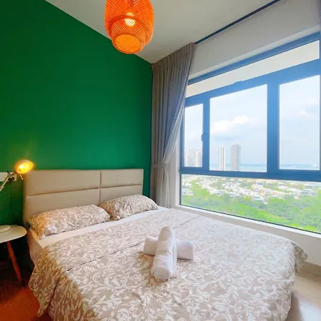 Monic Staycation #Regaliapark & Starviewbay Forest City Gelang Patah Exterior photo